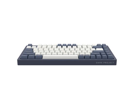 Клавиатура Dark Project KD83A PBT Mechanical G3ms Sapphire Blue/White (DP-KD-83A-004500-GMT), изображение 6 Клавиатура Dark Project KD83A PBT Mechanical G3ms Sapphire Blue/White (DP-KD-83A-004500-GMT), изображение 6