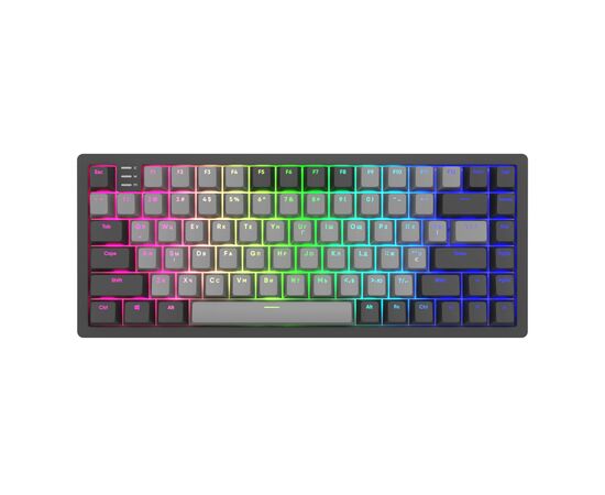 Клавиатура Dark Project KD83A PBT Mechanical Gateron Cap Teal Black (DP-KD-83A-004100-GTC), изображение 2 Клавиатура Dark Project KD83A PBT Mechanical Gateron Cap Teal Black (DP-KD-83A-004100-GTC), изображение 2