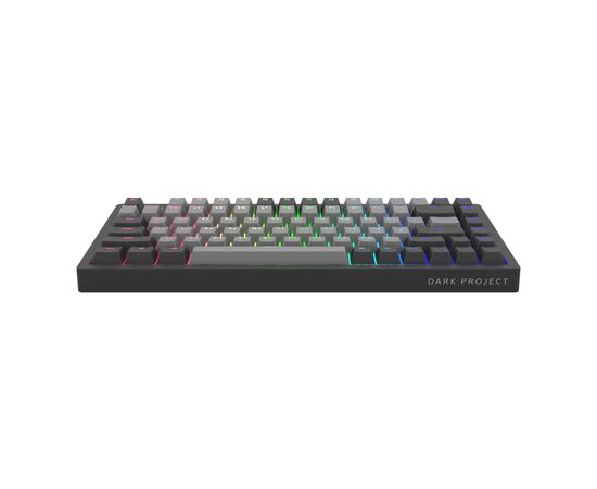 Клавиатура Dark Project KD83A PBT Mechanical Gateron Cap Teal Black (DP-KD-83A-004100-GTC), изображение 3 Клавиатура Dark Project KD83A PBT Mechanical Gateron Cap Teal Black (DP-KD-83A-004100-GTC), изображение 3