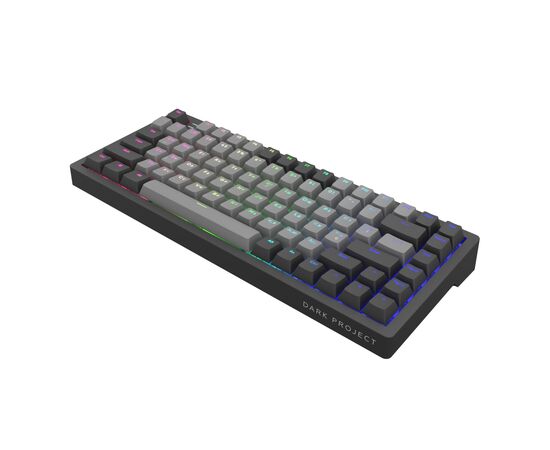 Клавиатура Dark Project KD83A PBT Mechanical Gateron Cap Teal Black (DP-KD-83A-004100-GTC), изображение 4 Клавиатура Dark Project KD83A PBT Mechanical Gateron Cap Teal Black (DP-KD-83A-004100-GTC), изображение 4