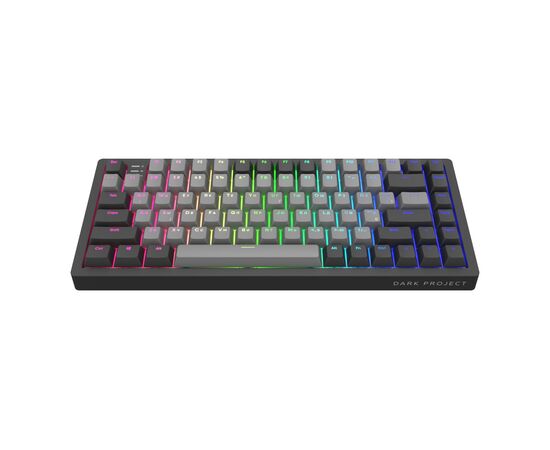 Клавиатура Dark Project KD83A PBT Mechanical Gateron Cap Teal Black (DP-KD-83A-004100-GTC)