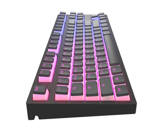 Клавиатура Dark Project KD87A PBT Mechanical Gateron Cap Teal Black (DP-KD-87A-007700-GTC), изображение 4 Клавиатура Dark Project KD87A PBT Mechanical Gateron Cap Teal Black (DP-KD-87A-007700-GTC), изображение 4