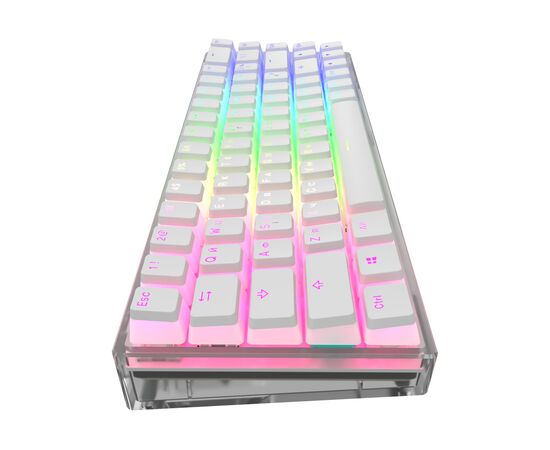 Клавиатура Dark Project KD68B PBT Mechanical G3ms Sapphire Transparent (DP-KD-68B-907700-GMT), изображение 5 Клавиатура Dark Project KD68B PBT Mechanical G3ms Sapphire Transparent (DP-KD-68B-907700-GMT), изображение 5