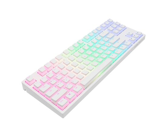 Клавиатура Dark Project KD87A PBT Optical G3ms Sapphire White (DP-KD-87A-105210-GMT), изображение 3 Клавиатура Dark Project KD87A PBT Optical G3ms Sapphire White (DP-KD-87A-105210-GMT), изображение 3