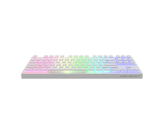 Клавиатура Dark Project KD87A PBT Optical G3ms Sapphire White (DP-KD-87A-105210-GMT), изображение 6 Клавиатура Dark Project KD87A PBT Optical G3ms Sapphire White (DP-KD-87A-105210-GMT), изображение 6