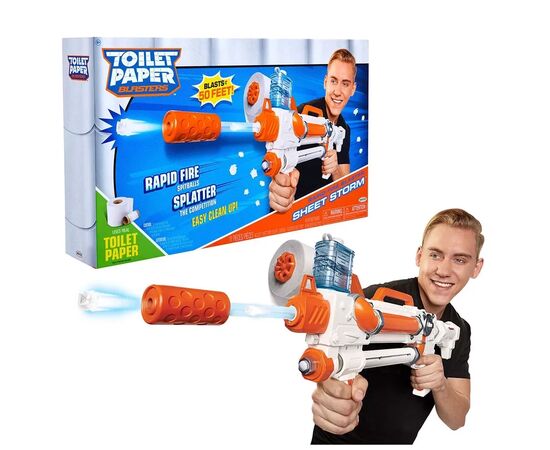 Іграшкова зброя Jakks Pacific Toilet paper Паперовий град (150301)