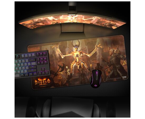 Коврик для мышки Blizzard Diablo 2 Resurrected Mephisto XL (FBLMPD2MPHIST21XL), изображение 3 Коврик для мышки Blizzard Diablo 2 Resurrected Mephisto XL (FBLMPD2MPHIST21XL), изображение 3