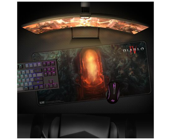 Коврик для мышки Blizzard Diablo IV Gate of Hell XL (FBLMPD4HELLGT21XL), изображение 3 Коврик для мышки Blizzard Diablo IV Gate of Hell XL (FBLMPD4HELLGT21XL), изображение 3