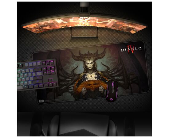 Коврик для мышки Blizzard Diablo IV Lilith XL (FBLMPD4LILITH21XL), изображение 3 Коврик для мышки Blizzard Diablo IV Lilith XL (FBLMPD4LILITH21XL), изображение 3