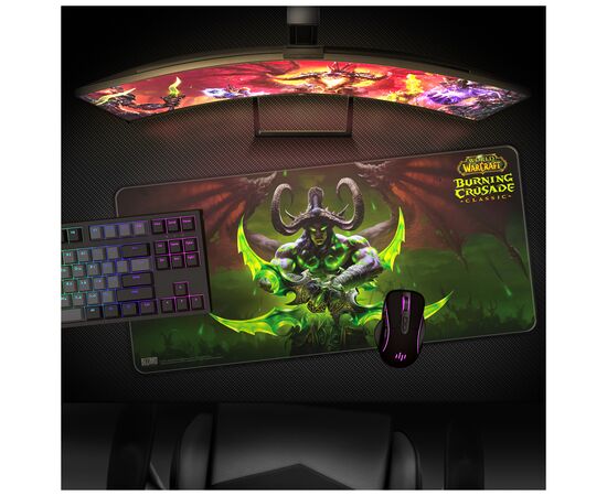 Коврик для мышки Blizzard World of WarCraft Burning Crusade Illidan 0 XL (FBLMPWOWILLID21XL), изображение 3 Коврик для мышки Blizzard World of WarCraft Burning Crusade Illidan 0 XL (FBLMPWOWILLID21XL), изображение 3