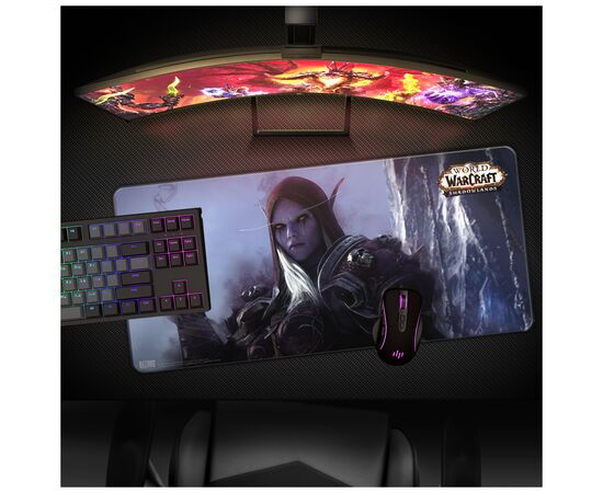 Коврик для мышки Blizzard World of WarCraft Shadowlands Sylvanas 0 XL (FBLMPWOWSYLVA21XL), изображение 3 Коврик для мышки Blizzard World of WarCraft Shadowlands Sylvanas 0 XL (FBLMPWOWSYLVA21XL), изображение 3