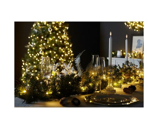 Гирлянда Twinkly Smart LED Cluster AWW, 400, BT + WiFi, Gen II, IP44 кабель ч (TWC400GOP-BEU), изображение 8 Гирлянда Twinkly Smart LED Cluster AWW, 400, BT + WiFi, Gen II, IP44 кабель ч (TWC400GOP-BEU), изображение 8