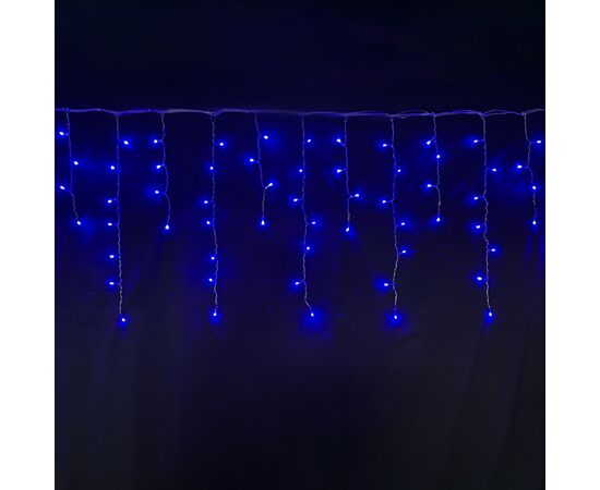 Гірлянда Novogod`ko бахрома 83 LED, синя, 2,1*0,7 м, 8 режимів (973772)