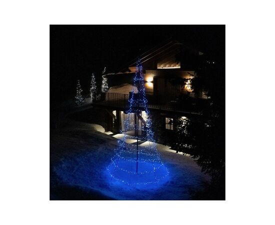 Гирлянда Twinkly Smart LED Light tree RGBW 450, Gen II, IP44, 3м (TWP500SPP-BEU), изображение 3 Гирлянда Twinkly Smart LED Light tree RGBW 450, Gen II, IP44, 3м (TWP500SPP-BEU), изображение 3