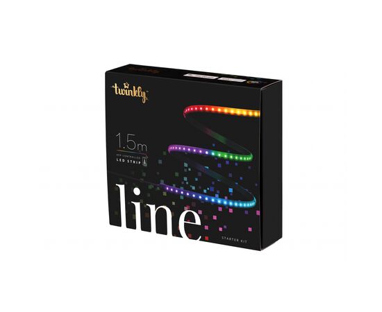 Гирлянда Twinkly Smart LED Line RGB 100, подсветка, Gen II, IP20, 1,5м (TWL100STW-BEU), изображение 2 Гирлянда Twinkly Smart LED Line RGB 100, подсветка, Gen II, IP20, 1,5м (TWL100STW-BEU), изображение 2