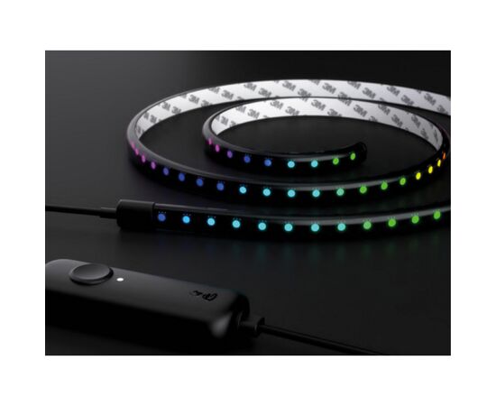 Гирлянда Twinkly Smart LED Line RGB удлинитель TWL100STW-BEU 1,5м, Gen II, IP (TWL100ADP-B), изображение 3 Гирлянда Twinkly Smart LED Line RGB удлинитель TWL100STW-BEU 1,5м, Gen II, IP (TWL100ADP-B), изображение 3