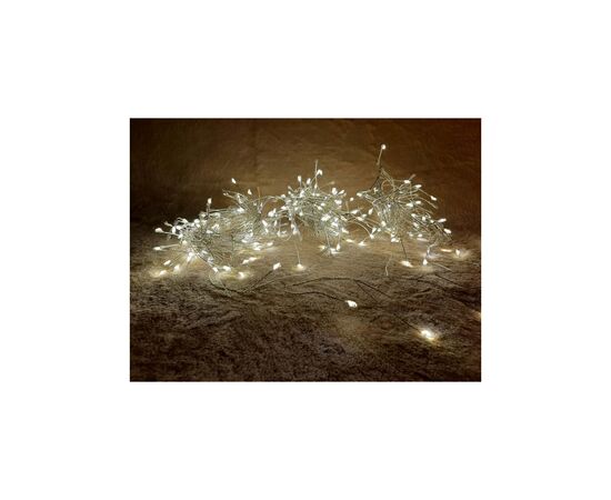 Гирлянда Luca Lighting кластер серебряная струна, 15 м, теплый белый (8718861852677), изображение 2 Гирлянда Luca Lighting кластер серебряная струна, 15 м, теплый белый (8718861852677), изображение 2