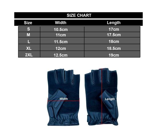 Тактические перчатки Tactigear PS-8801 Patrol Black M (8801BK3-M), изображение 5