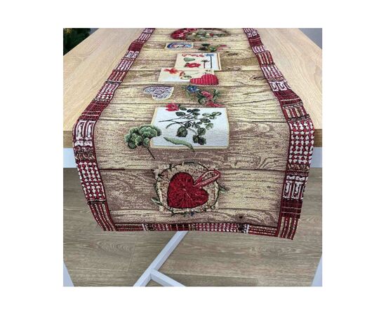 Дорожка на стол Прованс Wooden 40х140 (4823093436008), изображение 2 Дорожка на стол Прованс Wooden 40х140 (4823093436008), изображение 2