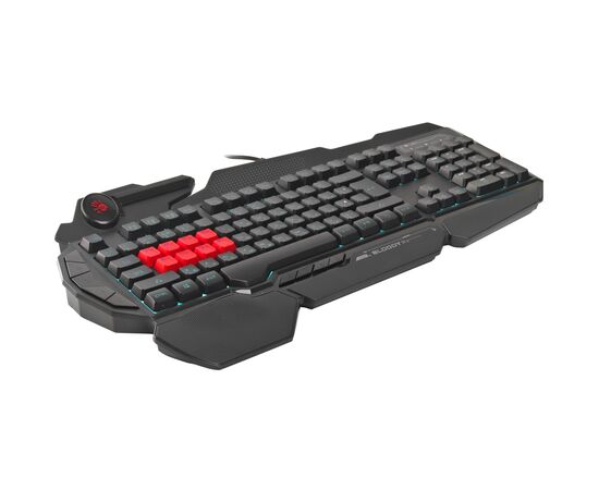 Клавіатура A4Tech Bloody B318 Black USB Black (Bloody B318 Black LK Black), зображення 2 Клавіатура A4Tech Bloody B318 Black USB Black (Bloody B318 Black LK Black), зображення 2