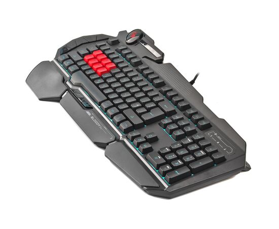 Клавіатура A4Tech Bloody B318 Black USB Black (Bloody B318 Black LK Black), зображення 3 Клавіатура A4Tech Bloody B318 Black USB Black (Bloody B318 Black LK Black), зображення 3