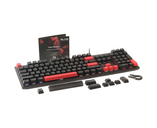 Клавіатура A4Tech Bloody S510N BLMS USB Fire Black (Bloody S510N Fire Black), зображення 6 Клавіатура A4Tech Bloody S510N BLMS USB Fire Black (Bloody S510N Fire Black), зображення 6