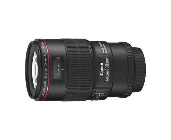 Об'єктив EF 100mm f/2.8L IS macro USM Canon (3554B005)