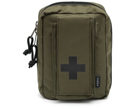 Сумка для аптечки Vinga A2 Turniket BIG, Oxford 600D, olive (VA2TBO), изображение 2 Сумка для аптечки Vinga A2 Turniket BIG, Oxford 600D, olive (VA2TBO), изображение 2