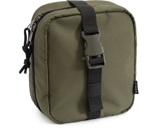 Сумка для аптечки Vinga A5 Oxford 600D PU, olive (VA5O)
