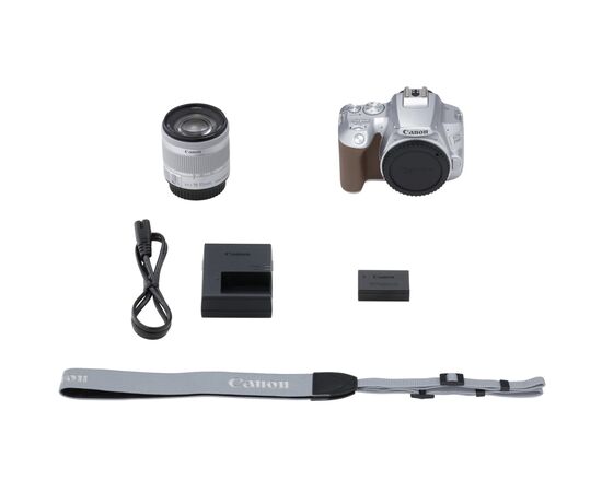 Цифровой фотоаппарат Canon EOS 250D kit 18-55 IS STM Silver (3461C003), изображение 10 Цифровой фотоаппарат Canon EOS 250D kit 18-55 IS STM Silver (3461C003), изображение 10