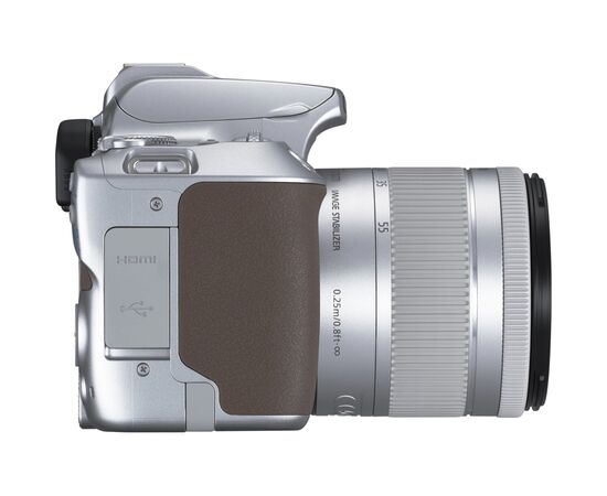 Цифровой фотоаппарат Canon EOS 250D kit 18-55 IS STM Silver (3461C003), изображение 4 Цифровой фотоаппарат Canon EOS 250D kit 18-55 IS STM Silver (3461C003), изображение 4