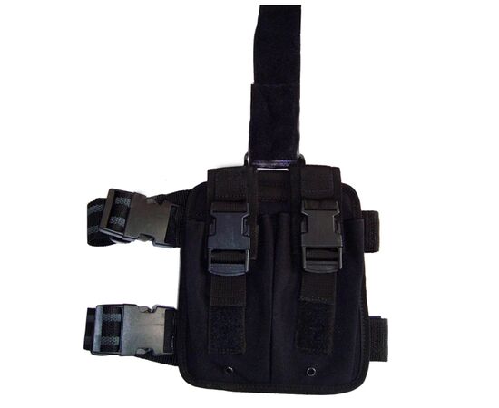Подсумок Defcon 5 Double Leg Magazine Pounch Black (D5-LM01 B)