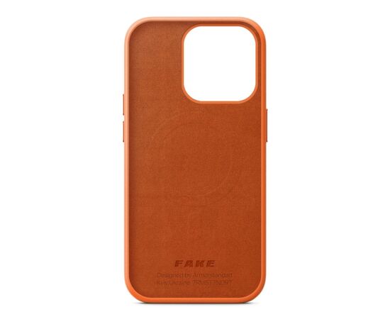 Чехол для моб. телефона Armorstandart FAKE Leather Case Apple iPhone 14 Pro Golden Brown (ARM64461), изображение 2 Чехол для моб. телефона Armorstandart FAKE Leather Case Apple iPhone 14 Pro Golden Brown (ARM64461), изображение 2