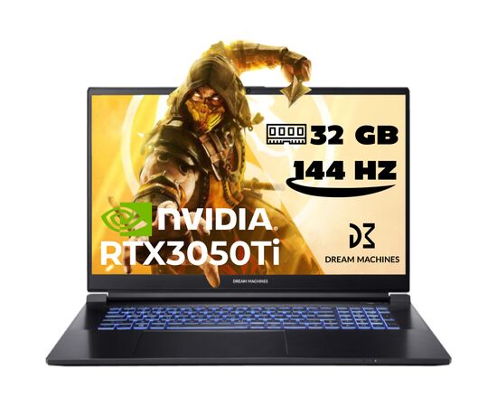 Ноутбук Dream Machines RG3050Ti-17 (RG3050TI-17UA37)
