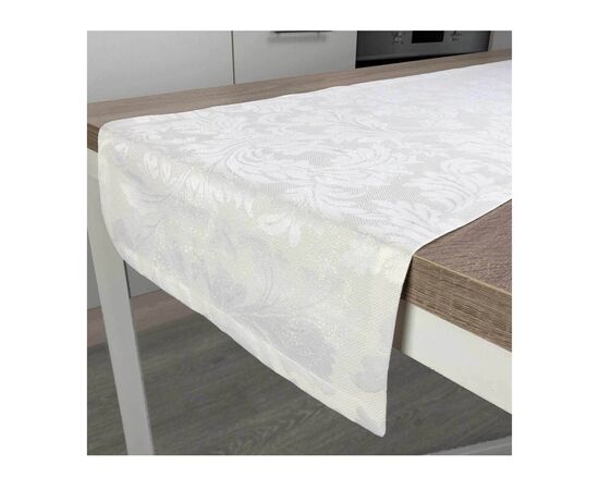 Дорожка на стол Прованс Сияние Белое серебро 40х140 (4823093436046), изображение 2 Дорожка на стол Прованс Сияние Белое серебро 40х140 (4823093436046), изображение 2