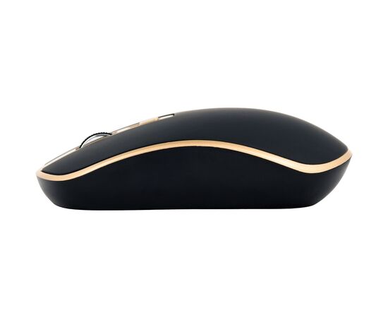 Мишка Gembird MUSW-4B-06-BG Wireless Black-Gold (MUSW-4B-06-BG), зображення 3 Мишка Gembird MUSW-4B-06-BG Wireless Black-Gold (MUSW-4B-06-BG), зображення 3