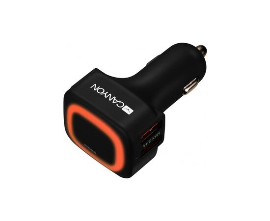Зарядное устройство Canyon Universal 4xUSB car adapter (CNE-CCA05B)