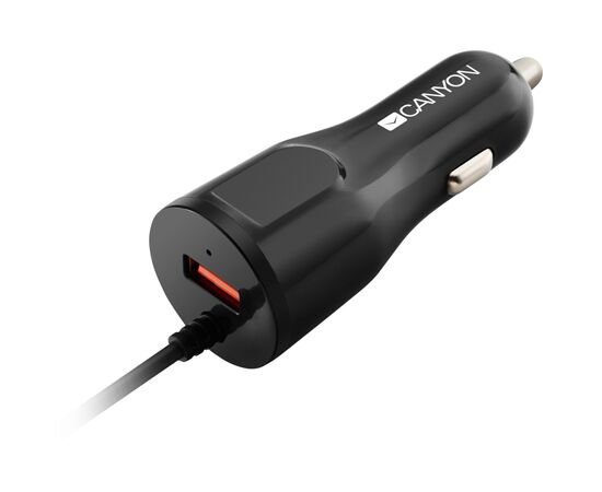 Зарядное устройство Canyon 1xUSB car adapter (CNE-CCA033B)