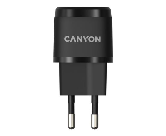 Зарядное устройство Canyon PD 20W black (CNE-CHA20B05), изображение 3 Зарядное устройство Canyon PD 20W black (CNE-CHA20B05), изображение 3
