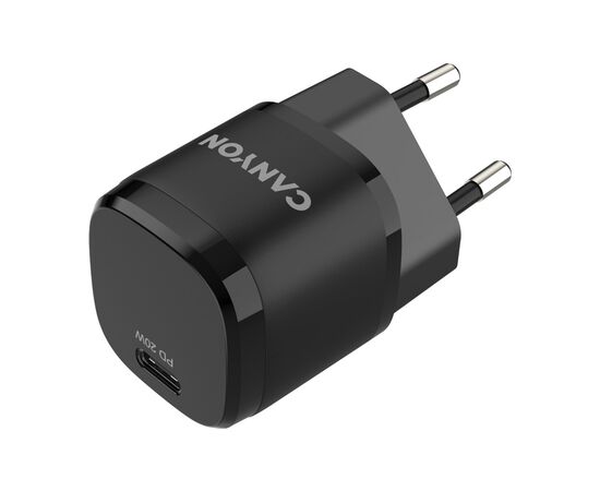 Зарядний пристрій Canyon PD 20W black (CNE-CHA20B05)