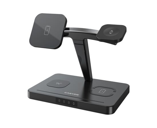 Зарядное устройство Canyon WS-404 4in1 Wireless charger (CNS-WCS404B)