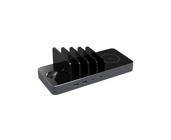 Зарядное устройство Prestigio ReVolt A6 6-in-1 2 wireless interfaces (PCS106A_SG), изображение 4 Зарядное устройство Prestigio ReVolt A6 6-in-1 2 wireless interfaces (PCS106A_SG), изображение 4