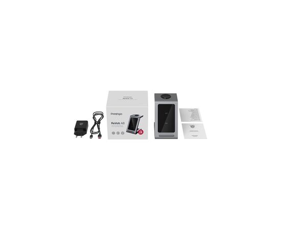 Зарядний пристрій Prestigio ReVolt A8 3-in-1 wireless charging station for iPhone, Apple (PCS108A_SG)