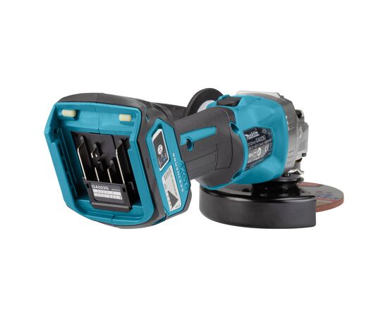 Шліфувальна машина Makita GA023GM201 XGT 40 V Max, 125мм, BL4040x2, DC40RA (GA023GM201), зображення 2 Шліфувальна машина Makita GA023GM201 XGT 40 V Max, 125мм, BL4040x2, DC40RA (GA023GM201), зображення 2