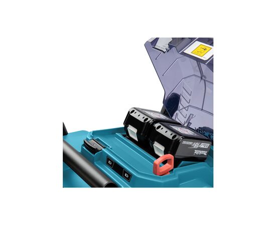 Газонокосилка Makita DLM432CT2 LXT, 18В+18В, 430мм (DLM432CT2), изображение 2 Газонокосилка Makita DLM432CT2 LXT, 18В+18В, 430мм (DLM432CT2), изображение 2