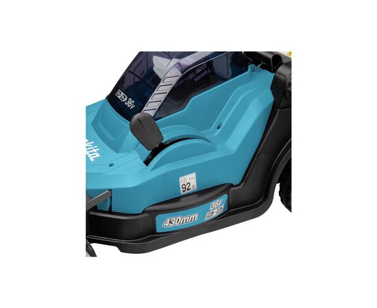 Газонокосилка Makita DLM432CT2 LXT, 18В+18В, 430мм (DLM432CT2), изображение 4 Газонокосилка Makita DLM432CT2 LXT, 18В+18В, 430мм (DLM432CT2), изображение 4