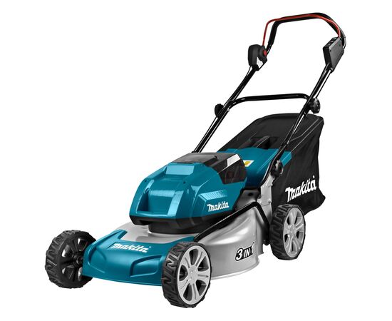 Газонокосилка Makita DLM460PT2 LXT, 18В+18В, 460мм, 5Аг х 2шт, DC18RD (DLM460PT2)
