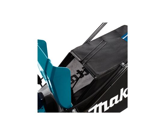 Газонокосилка Makita DLM533Z LXT, 18В+18В, 534мм (без АКБ и ЗУ) (DLM533Z), изображение 3 Газонокосилка Makita DLM533Z LXT, 18В+18В, 534мм (без АКБ и ЗУ) (DLM533Z), изображение 3