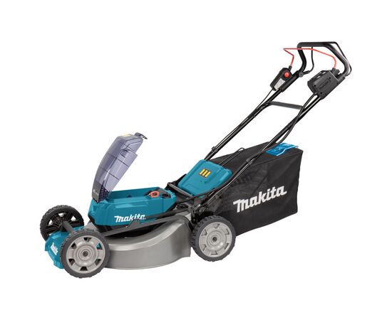 Газонокосилка Makita DLM532Z 18В+18В, 534мм (без АКБ и ЗУ) (DLM532Z), изображение 2 Газонокосилка Makita DLM532Z 18В+18В, 534мм (без АКБ и ЗУ) (DLM532Z), изображение 2
