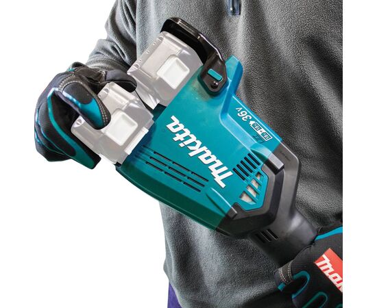 Триммер садовый Makita DUX60Z LXT, 18+18В (без АКБ и ЗУ) (DUX60Z), изображение 4 Триммер садовый Makita DUX60Z LXT, 18+18В (без АКБ и ЗУ) (DUX60Z), изображение 4